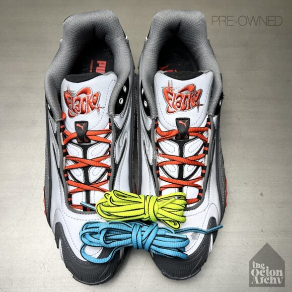 Size 9.5 A$AP Rocky x Puma Inhale \'Reflective Silver\' 405383-01 Pre-Owned main image 2